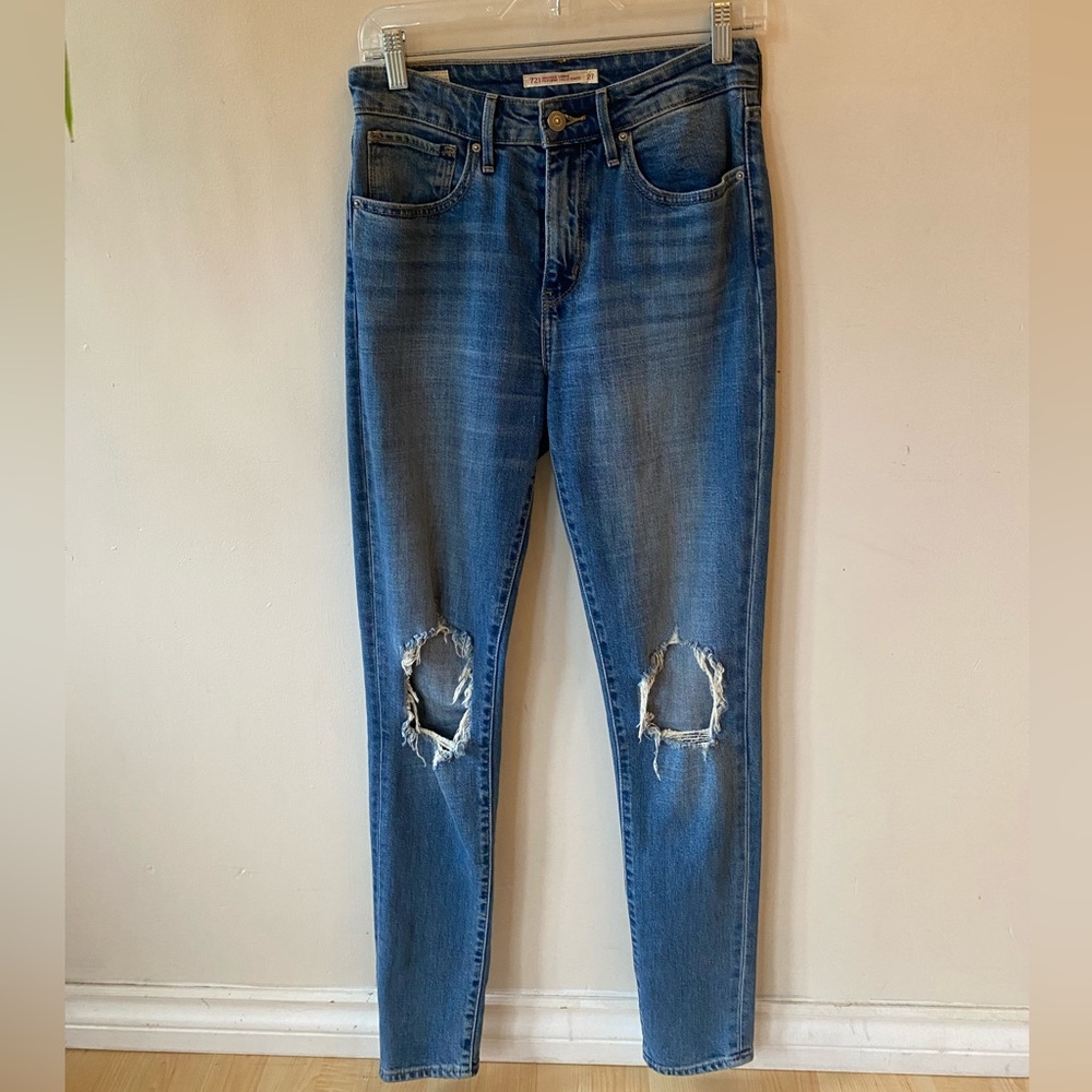 LEVI’s 721 High Rise skinny jeans